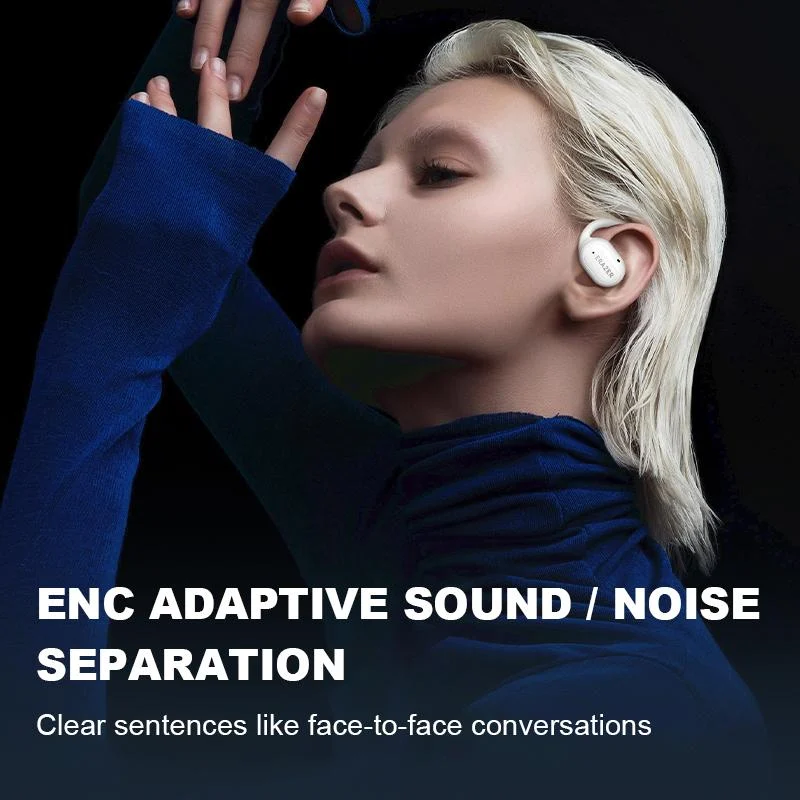 🔥Last day to get over 49% off🔥 -True Wireless Open Ear Earbuds Bluetooth 5.4with LED Display, IPX5 Waterproof