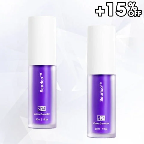 SeuricoTM New V34 Series Toothpaste Purple Color Corrector
