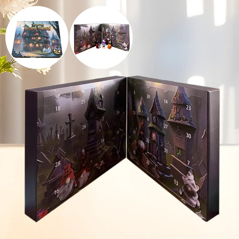 🎃Hot Sale-49% Off👻2024 Halloween Gnome Advent Calendar