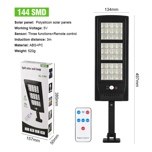 (🔥Last Day Promotion 49% OFF)🌟 SOLAR LED LAMP 6000K - Buy 2 Get Extra 10% OFF & FREE SHIPPING