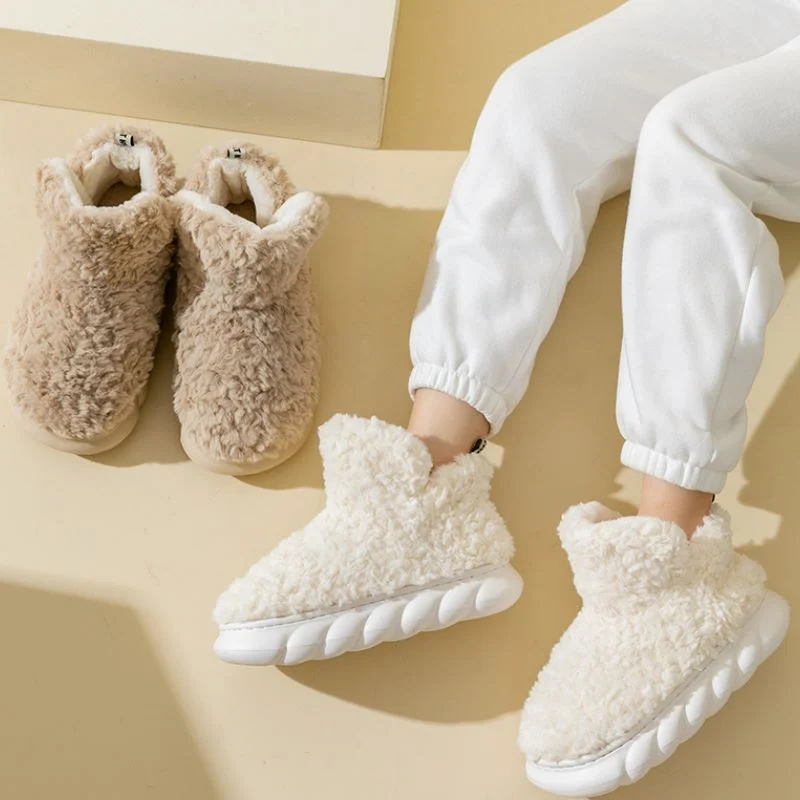 Candy-Colored Fleece Booties