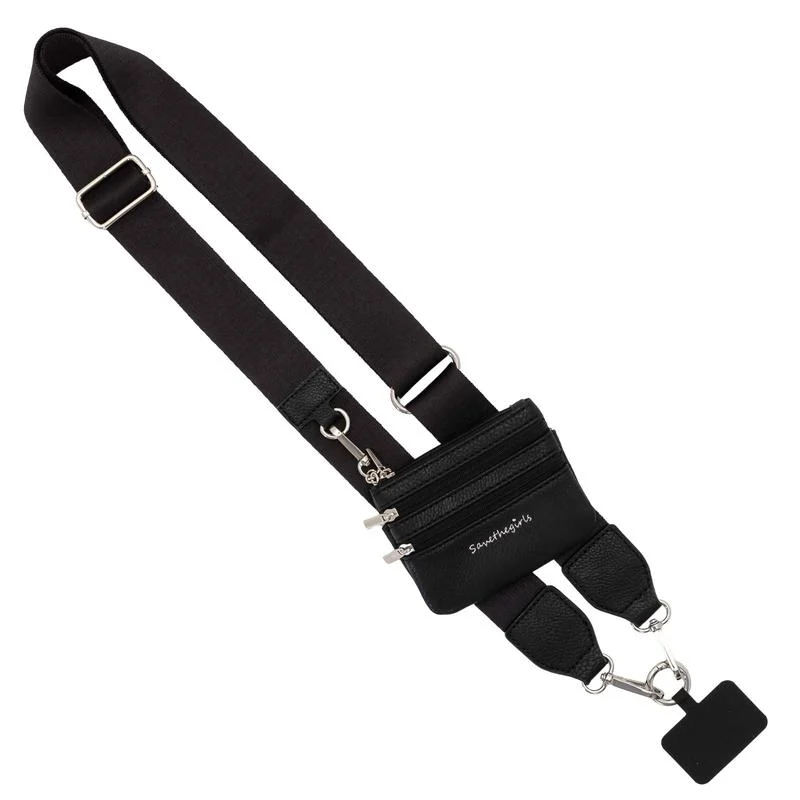 Phone Strap with Zippered Pouch💖Beautiful💖Comfortable💖Adjustable